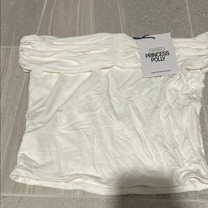 Princess Polly White Women's Top